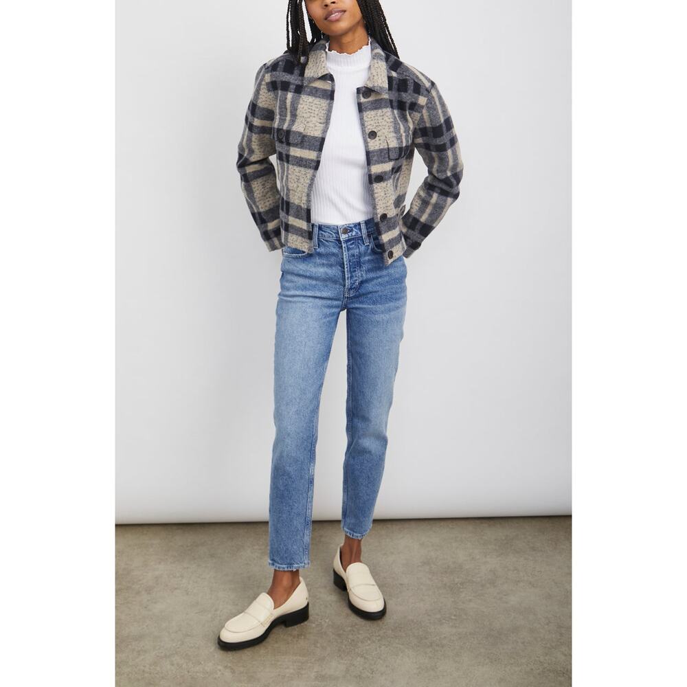 Rails Steffi Plaid Jacket Button Closure - M - Ta… - image 4